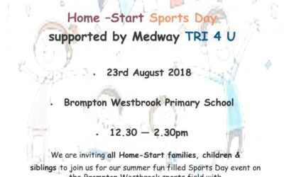 We’re getting fit!! Sports Day for all Home-Start Medway Families